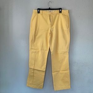 J. Crew Yellow Chinos